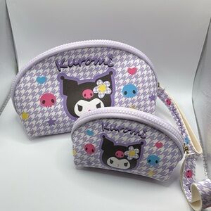 Kuromi Pouches small and large
